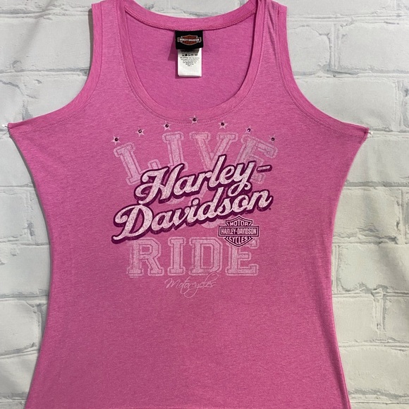Harley-Davidson Tops - Harley Pink Tank Top